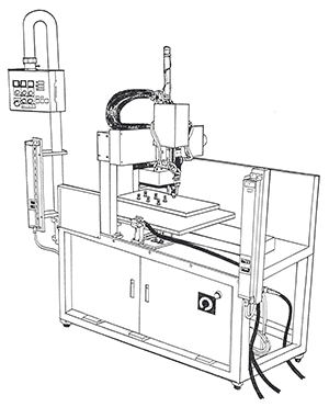 X-Y方式アークスタッド溶接ロボット