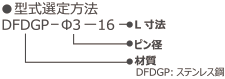 ガイドピン 型式選定方法