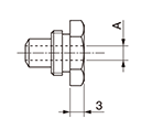 PRN6PLノーズピースの図