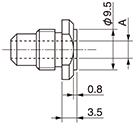 PRN8F-A、PRN8S-Aノーズピースの図