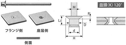 SK■PTM(皿頭)SSK■SSPTM(皿頭) 図