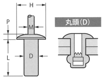 SSD■SSH(丸頭) 図