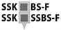 SSD■SSBS(丸頭)SSK■SSBS-F(皿頭)
