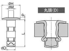 STSS■(丸頭) 図