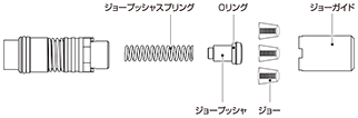 ProSetXT3ノーズハウジング内部